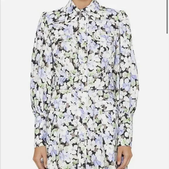 NWOT zimmermann ninety-six shirt dress - Picture 3 of 15